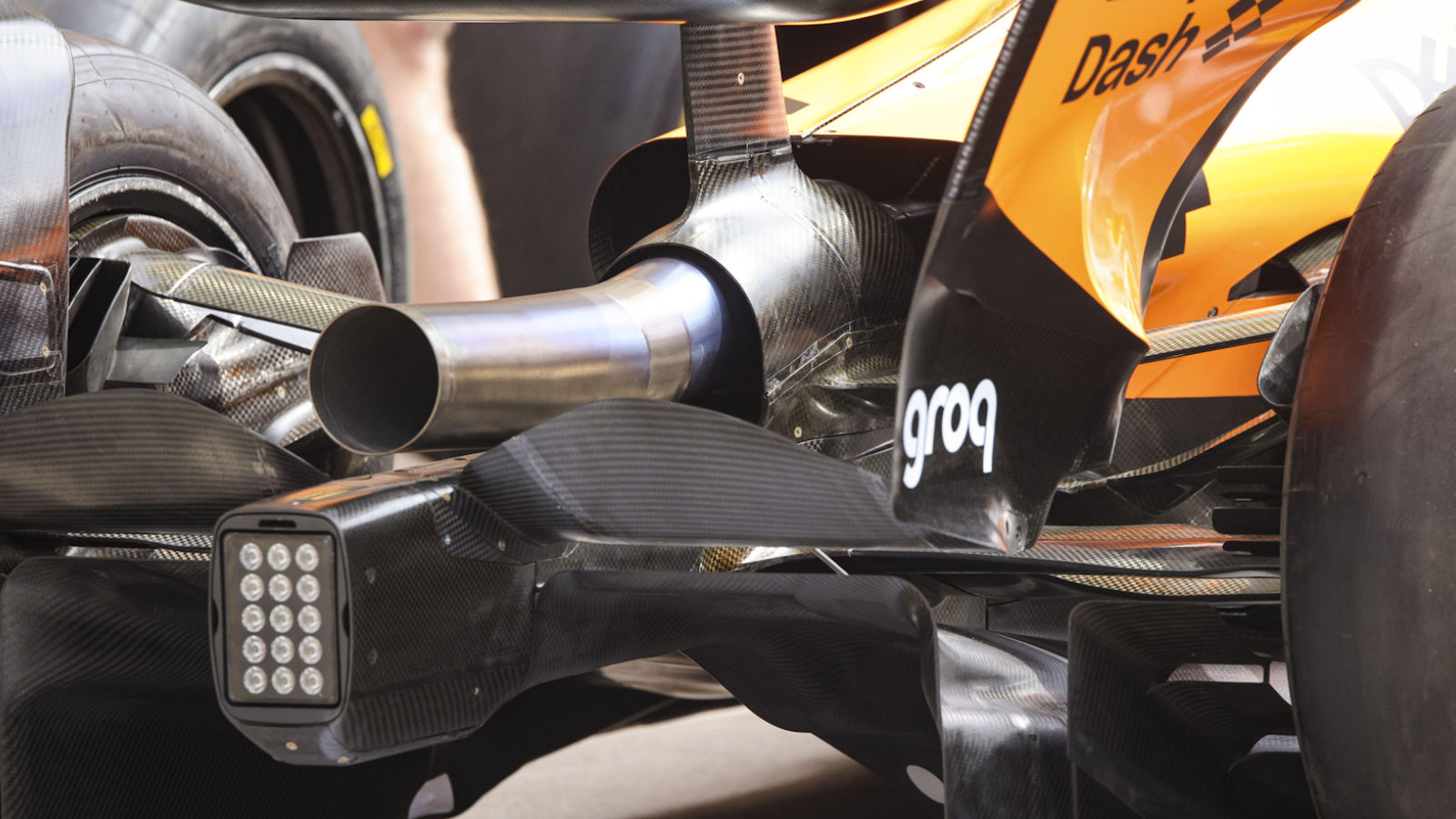 McLaren MCL39 rear end