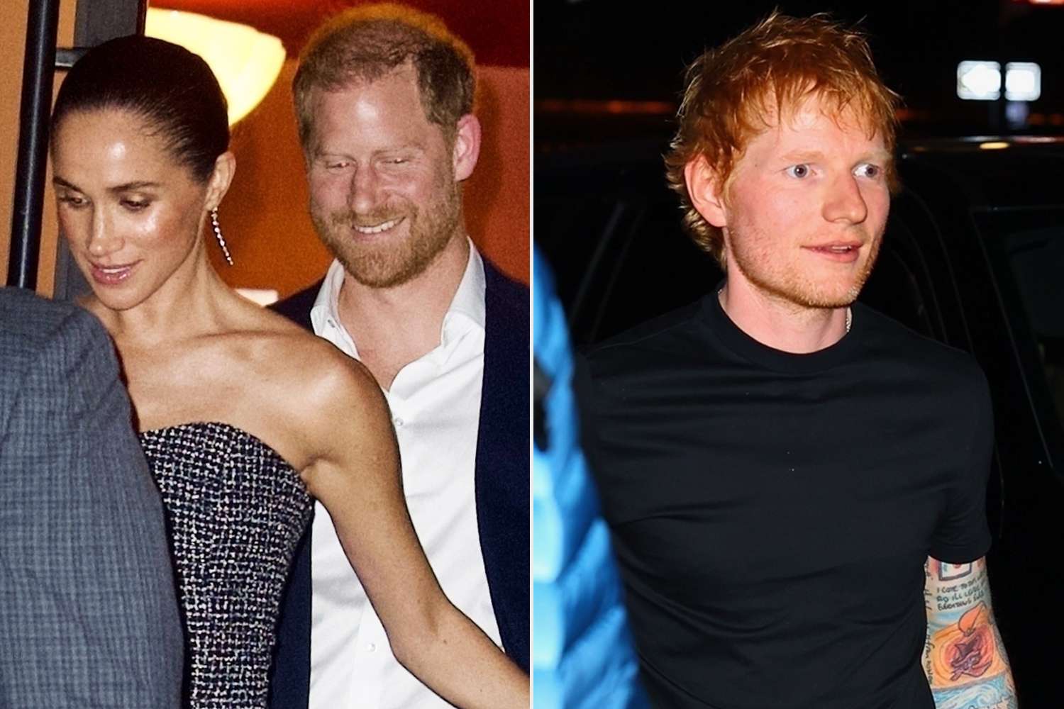 Meghan Markle and Prince Harry Get Dinner with Ed Sheeran in NYC at Special Spot