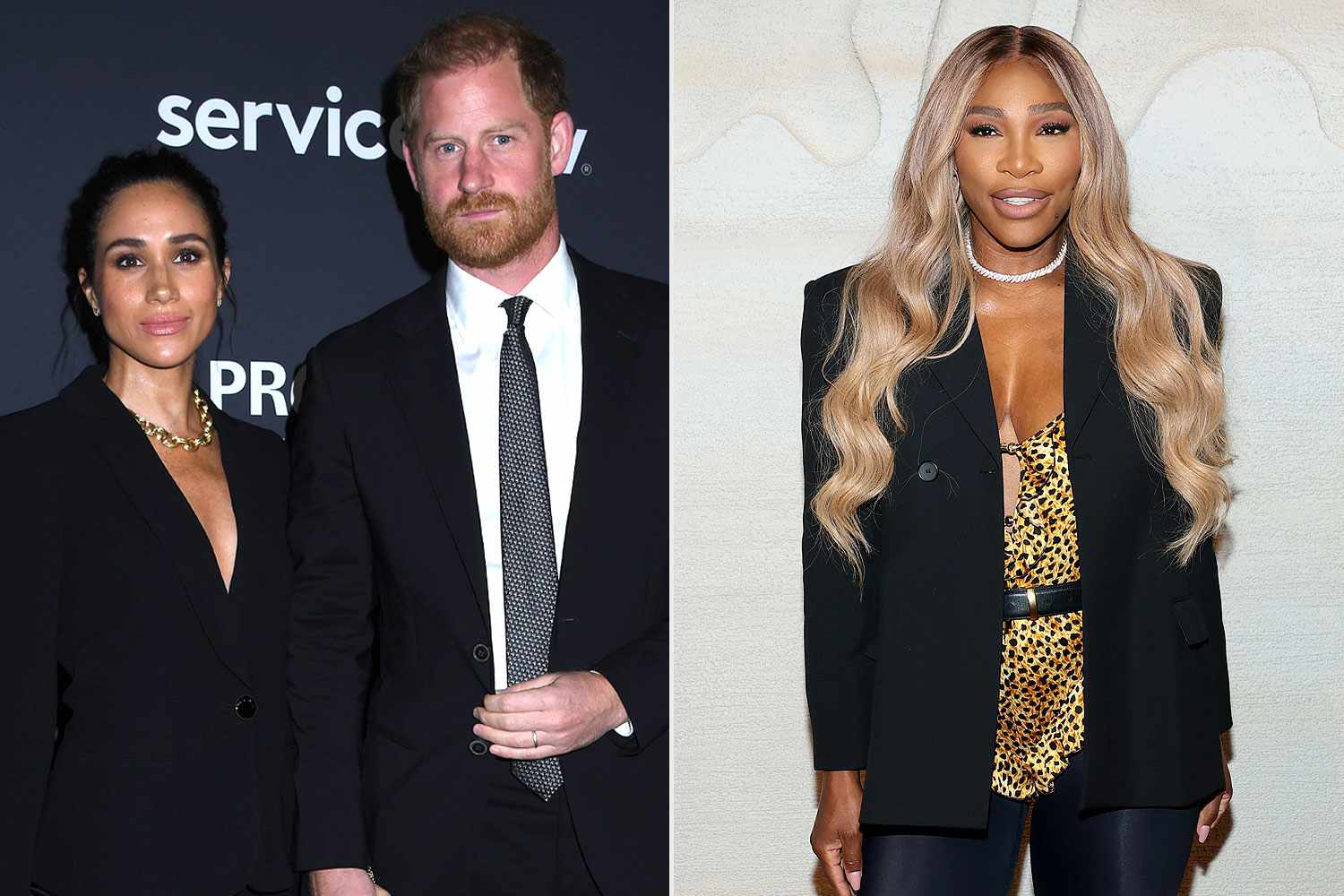 Meghan Markle, Prince Harry Step Out with Serena Williams for Lunch in N.Y.C.