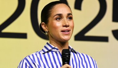 Meghan Markle Wears Plunging LBD to Tease New As Ever Launch