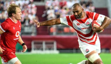 Rugby World Cup 2027 Draw: Wales on a tightrope