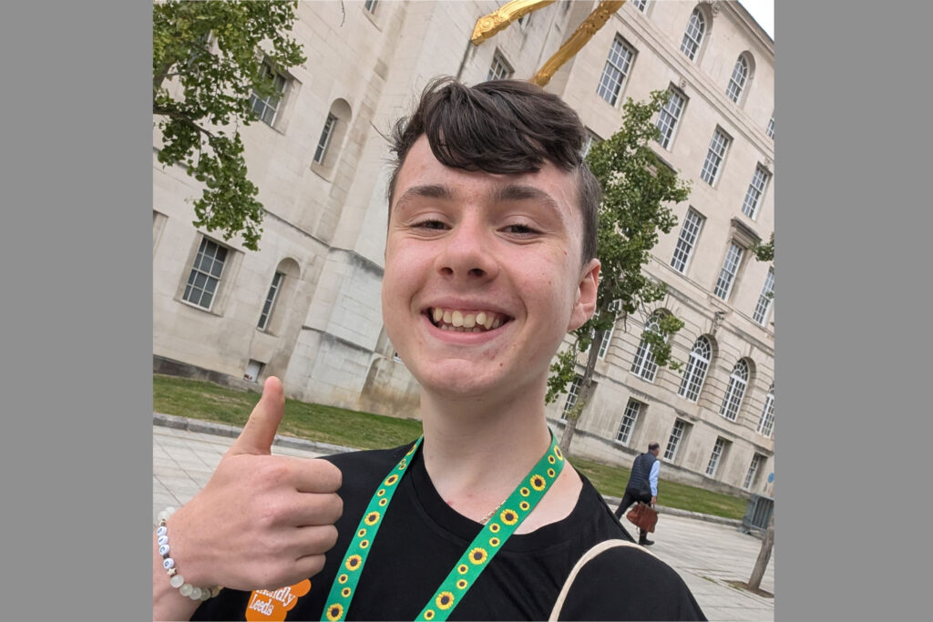 Disability advocate stands for Youth Parliament