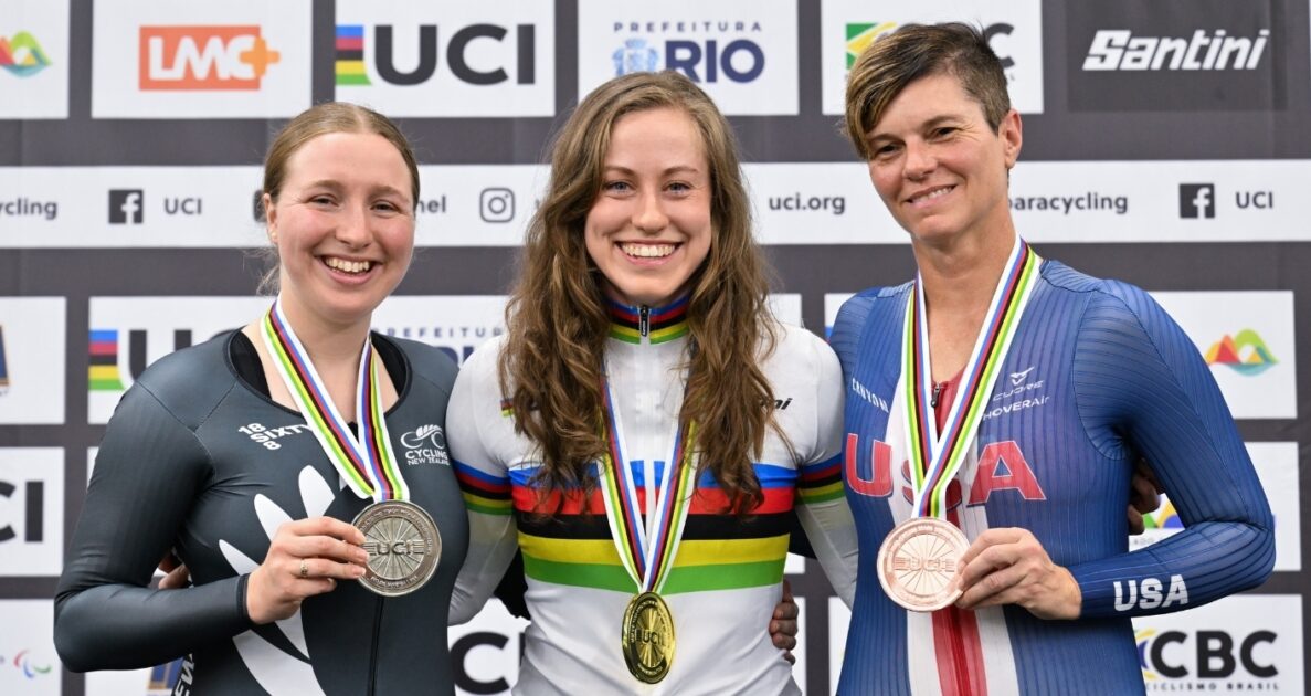 Shawn Morelli Takes Bronze in Women’s C4 Scratch Race…