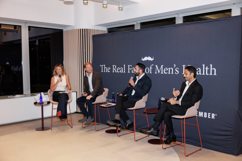 Prince Harry Joins Movember Leaders to Confront America's Men's Health Crisis