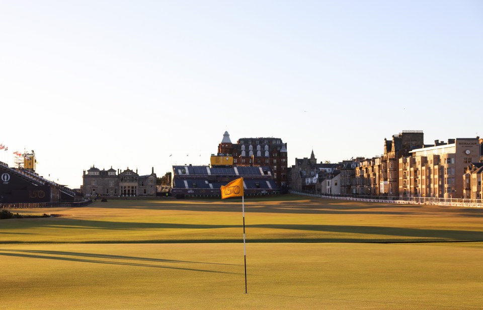 The Old Course at St Andrews has been around since 1552...