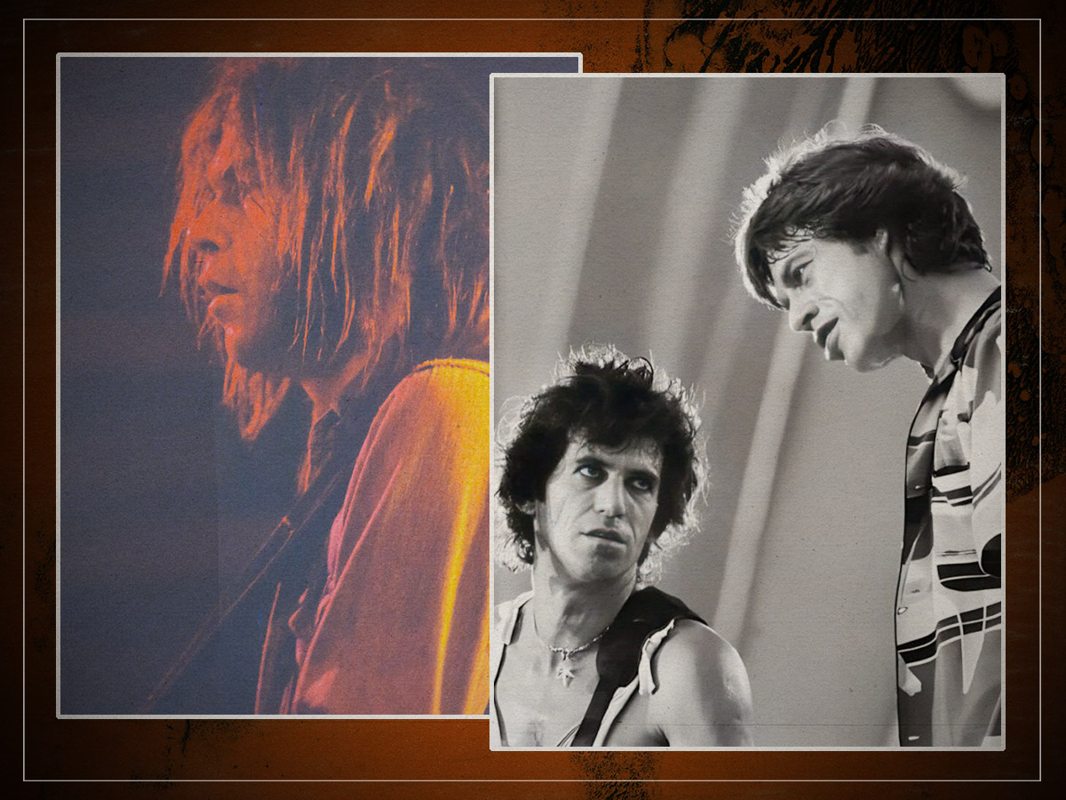 The song Neil Young wrote from a Rolling Stones track