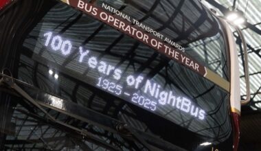 Celebrating a century of night buses