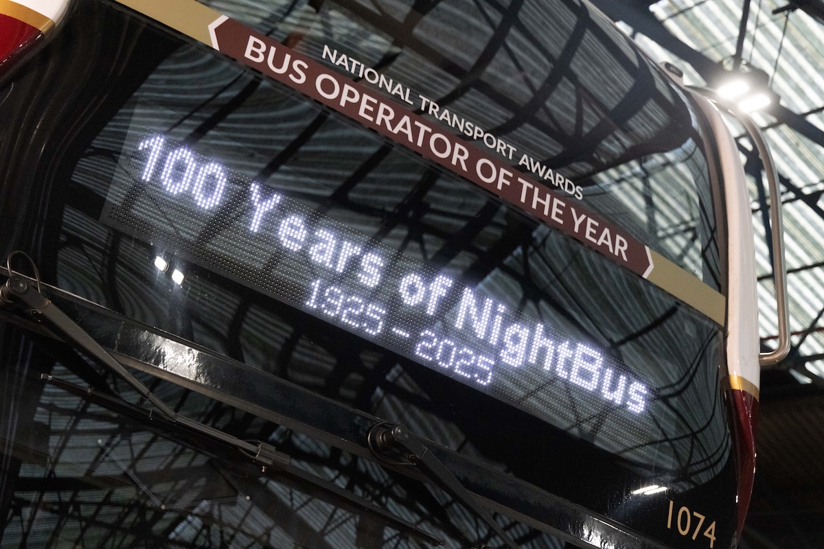 Celebrating a century of night buses