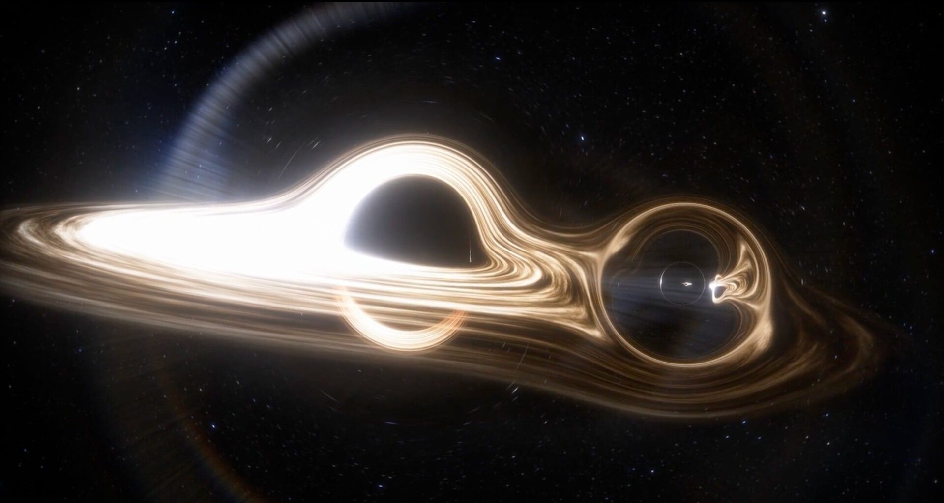 Visual confirmation: Groundbreaking image shows two black holes orbiting each other for first time