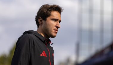 LONDON, ENGLAND - Saturday, September 27, 2025: Liverpool's Federico Chiesa before the FA Premier League match between Crystal Palace FC and Liverpool FC at Selhurst Park. (Photo by David Rawcliffe/Propaganda)