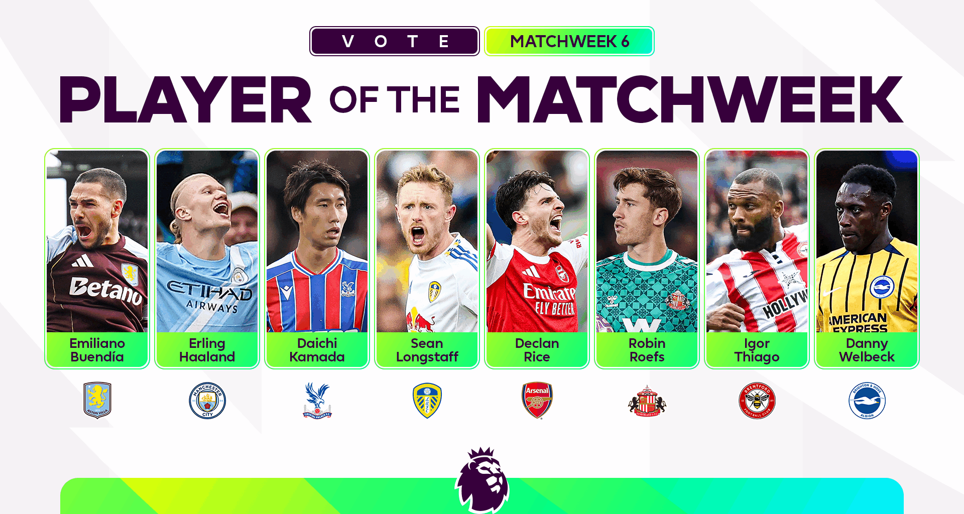 Who was the best player of Matchweek 6?