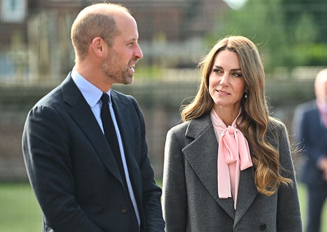Prince William and Kate Middleton visit Southport