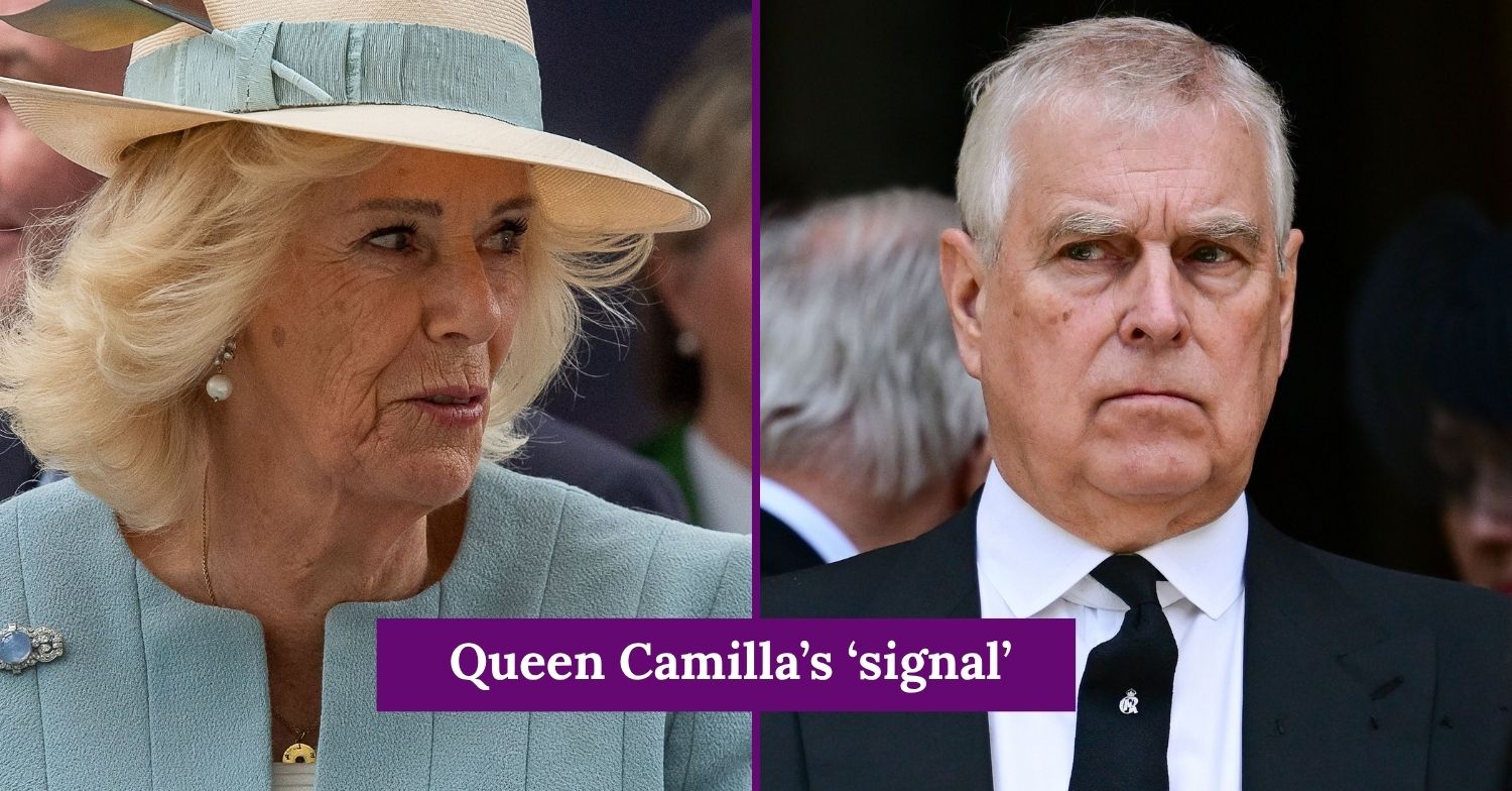 Queen Camilla's '£30k' brooch may have symbolic meaning amid King Charles and Prince Andrew turmoil