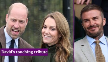 David Beckham honours Prince William and Kate Middleton with beautiful gesture at his home