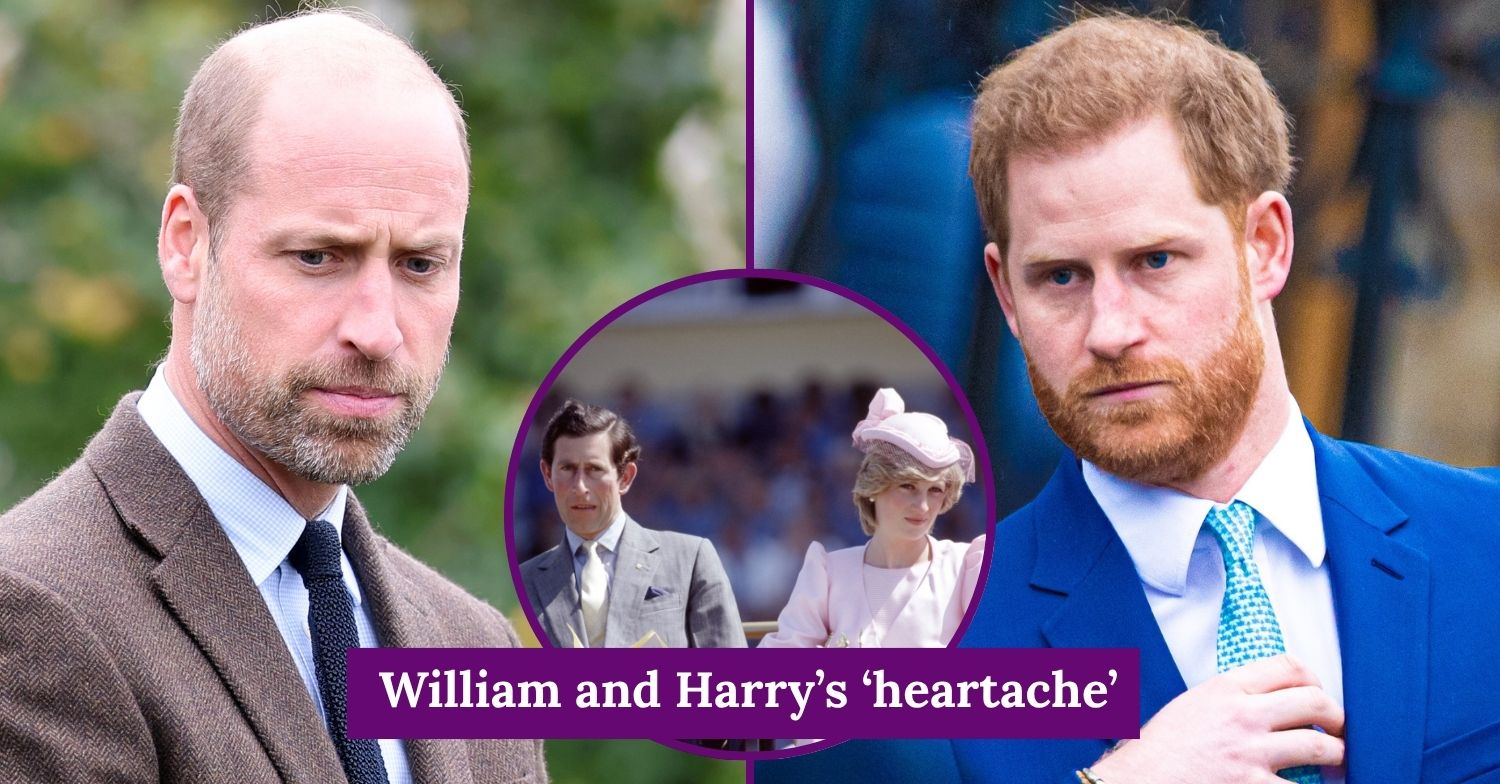 Prince William and Harry were 'heartsick' over Charles and Diana's split