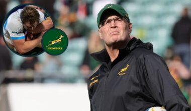 Rassie Erasmus angered after Springboks star Wessels banned