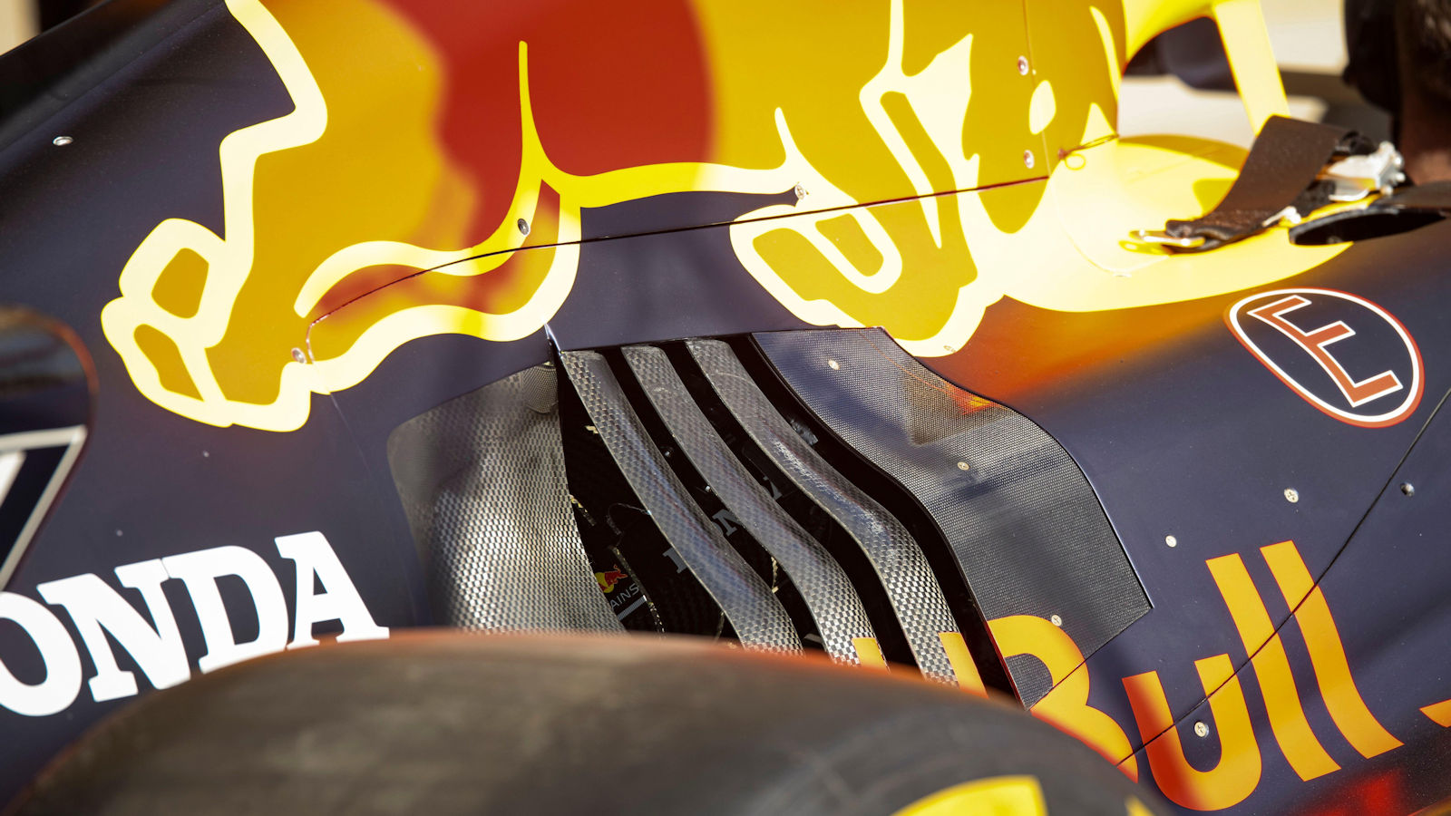 Red Bull RB21 cooling gills