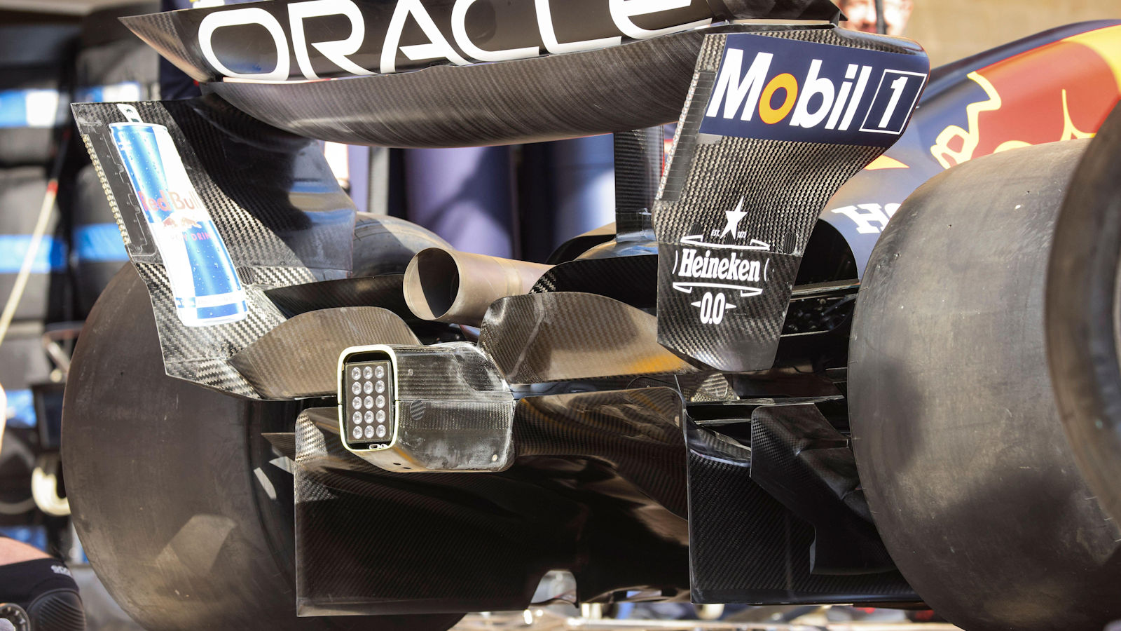 Red Bull RB21 rear end