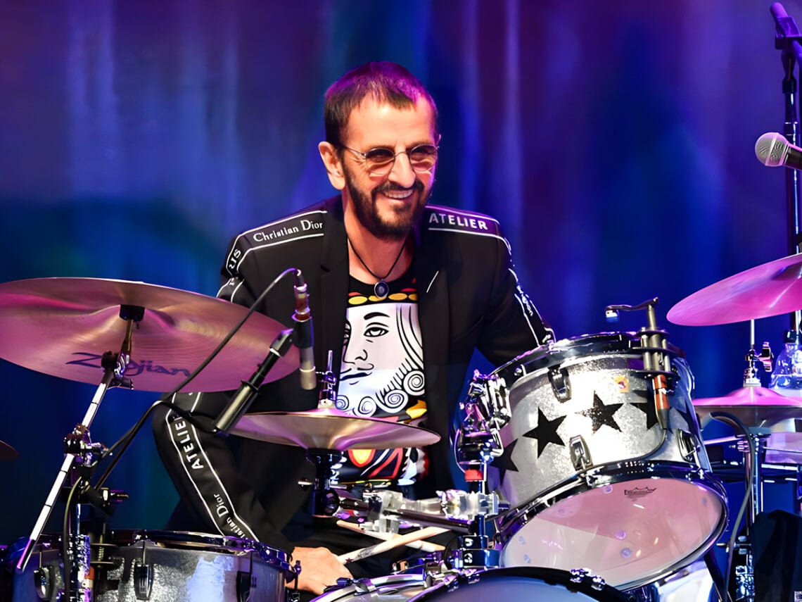 Ringo Starr performs during the concert with his All Star Band at the Prague Congress Centre, Czech Republic, on June 19, 2018