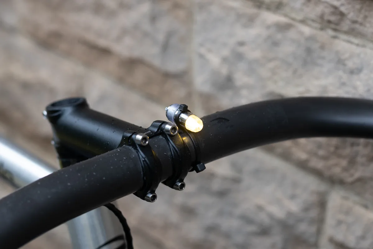 Cannondale Capo hill climb bike with mini light