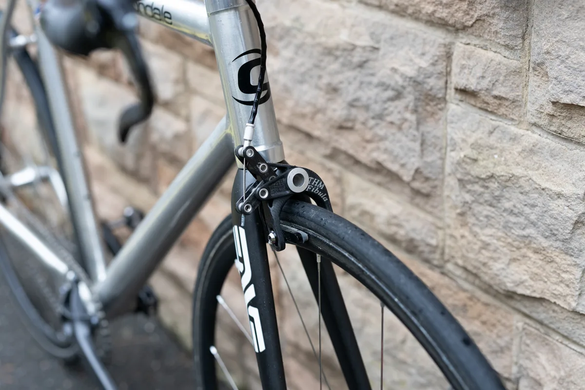 Cannondale Capo hill climb bike with carbon THM Fibula brakes