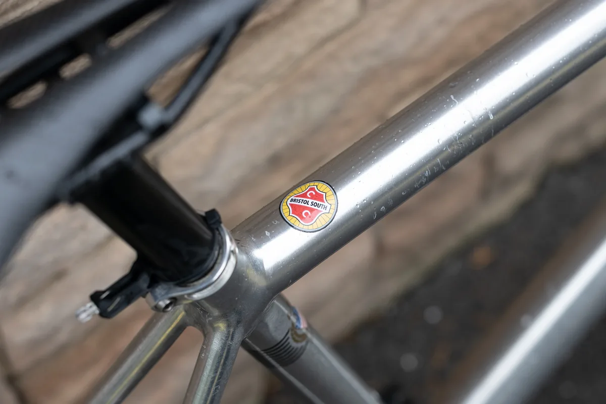 Cannondale Capo hill climb bike with Bristol South sticker