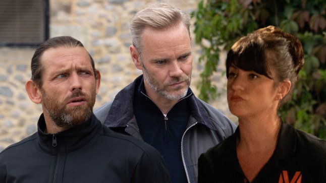 Kev, Ray and Kerry in Emmerdale