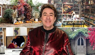 Inside Jonathan Ross’ very quirky London home with huge ‘man cave’