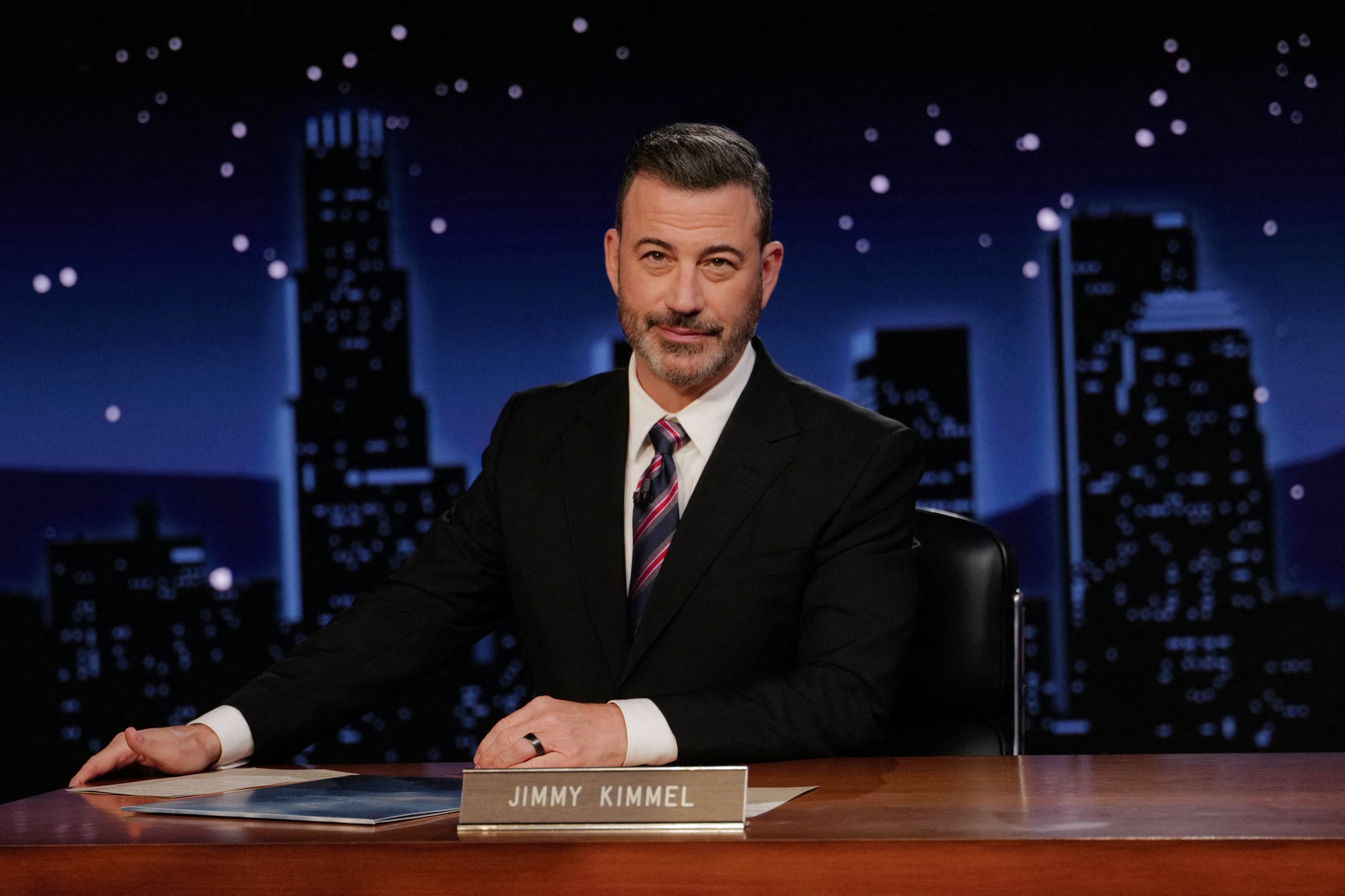 Jimmy Kimmel was taken off the air in September because of his comments about the assassination of Charlie Kirk