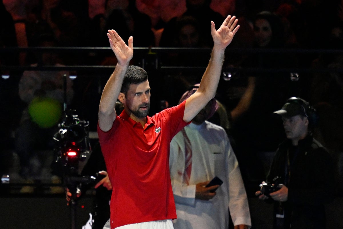 Novak Djokovic explains retirement after picking up injury in ‘brutal’ Six Kings Slam match