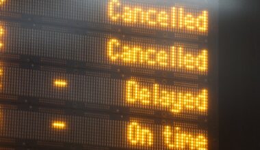 More than 200,000 trains cancelled in Britain in the past year