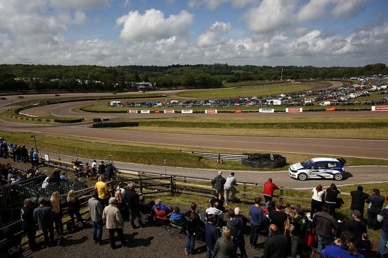CANTERBURY, ENGLAND - MAY 25: A general view of the track during the FIA World Rallycross Championship at Lydden Hill Circuit on May 25, 2014 in Canterbury, England. (Photo by Jordan Mansfield/Getty Images)