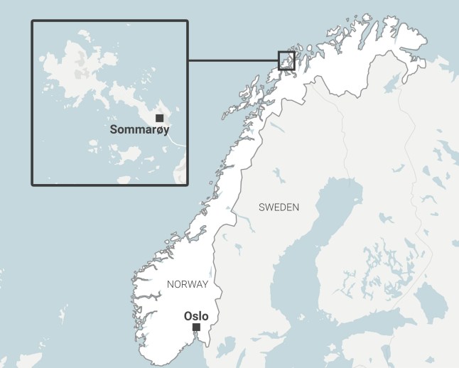 Sommar?y island map