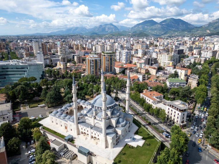Namazgah mosque in Tirana, Albania