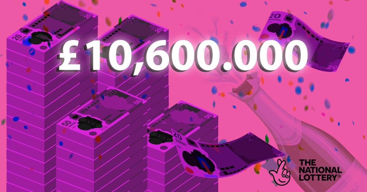Someone's won £10,600,000 on the lottery and doesn't know it | News UK