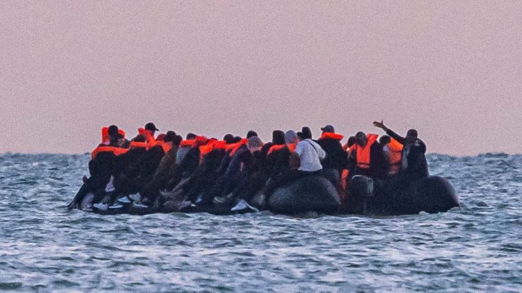 Public anger at Channel crossings by migrants in small boats have led to renewed questions about the asylum system (Photo: Nicolas Economou / NurPhoto via Getty)