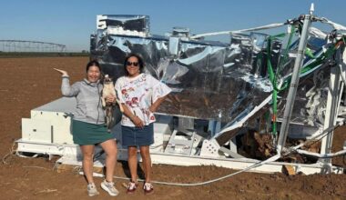 Family stunned after NASA equipment crashes into farm | News US