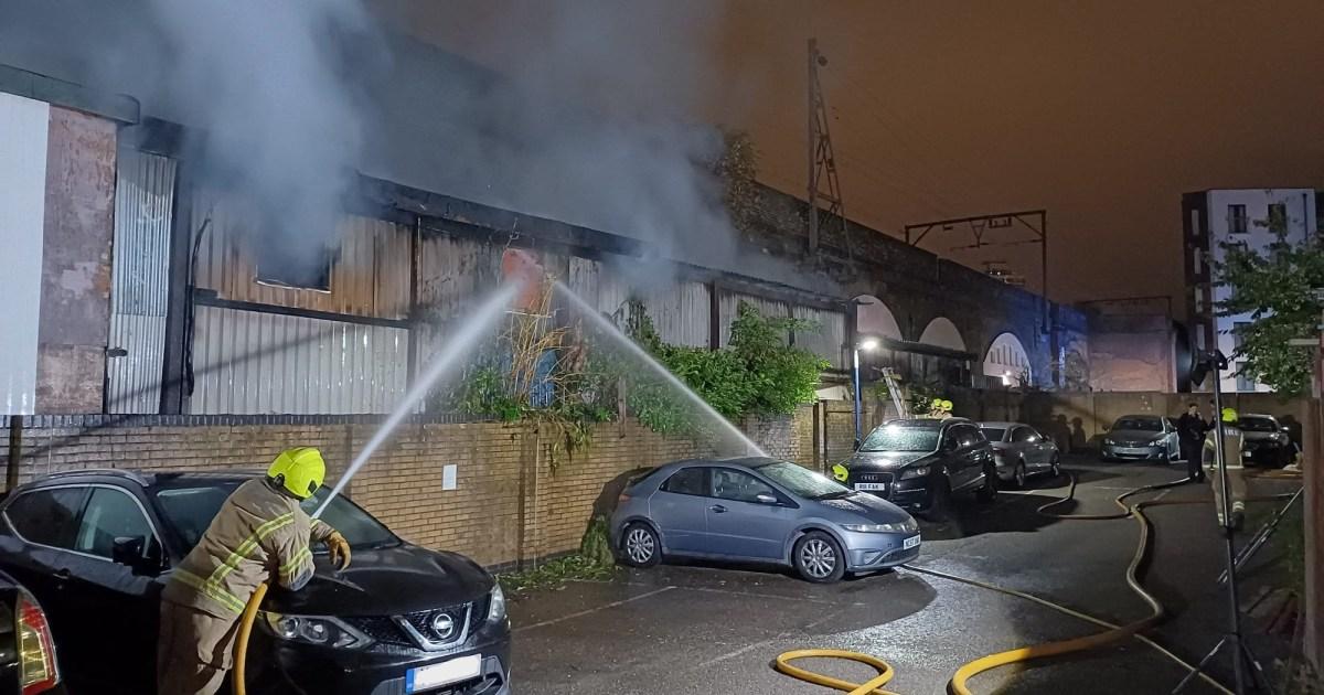 Mile End: Trains cancelled after fire forces Fenchurch Street Station to close | News UK