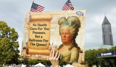 'King Donald' has gone full Marie Antoinette
