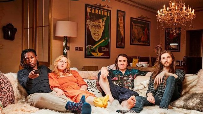 Jonathan Ross family, Celebrity Gogglebox (Picture: Channel 4)