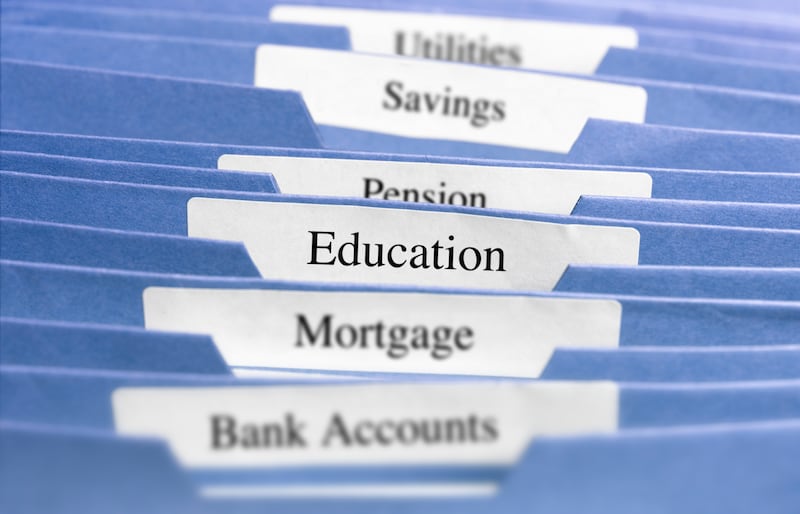 A solicitor, or other person making the probate application, needs to gather a lot of financial information to complete Revenue’s SA2 form. Photograph: Getty Images