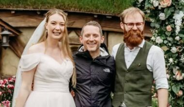 Lord of the Rings star Elijah Wood crashes couple’s wedding in Hobbiton