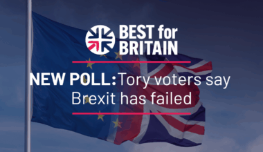 Tory voters say Brexit has failed and damaged UK economy