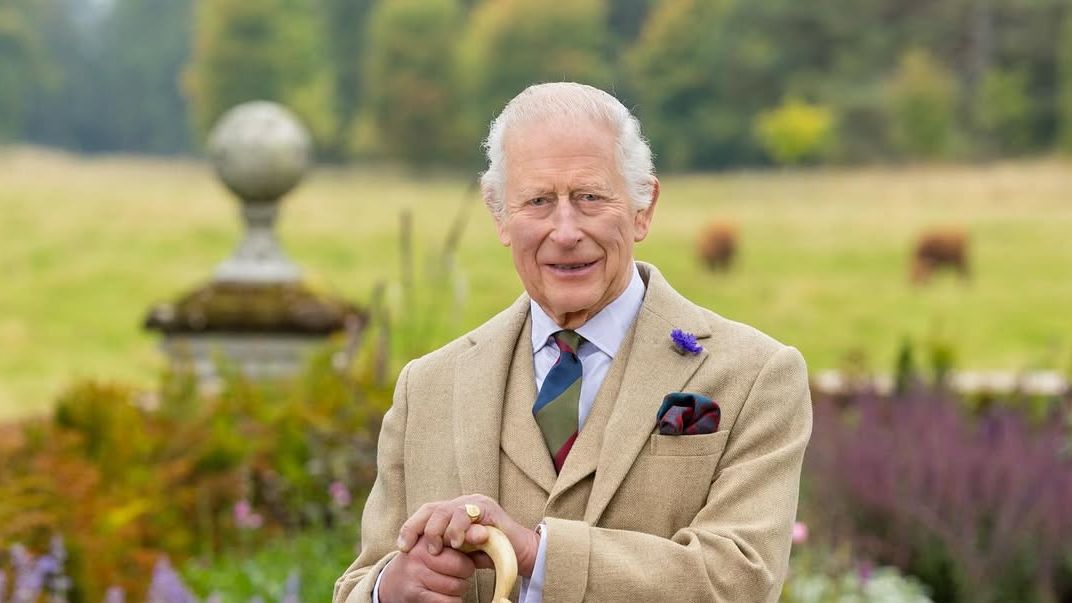 King Charles unveils a poignant new signet ring dedicated to his father in his latest royal portrait