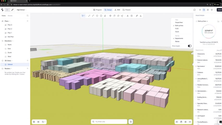Screenshot of Snaptrude
