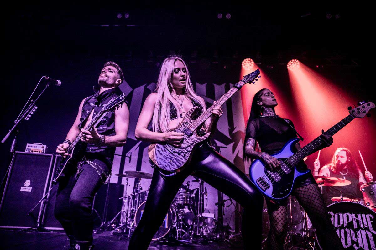 Sophie Lloyd - O2 Academy Bristol - 14 October 2025. Photo: Paul Hutchings/MetalTalk