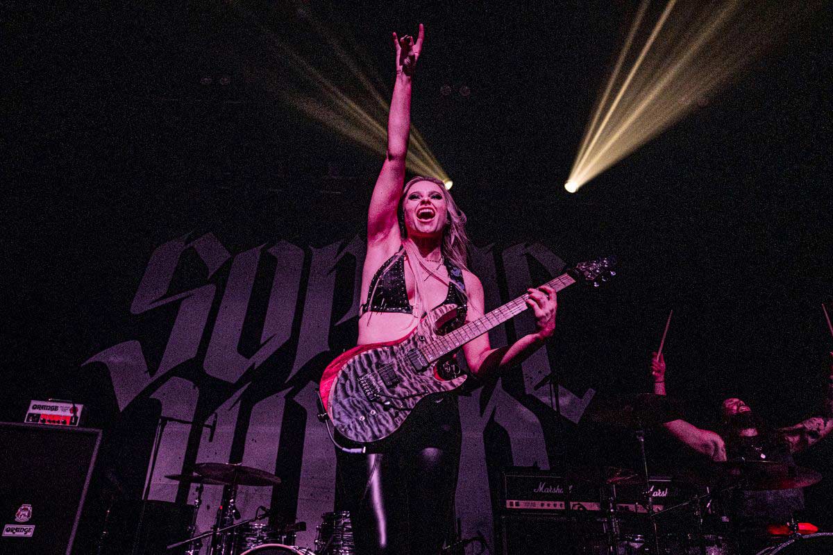 Sophie Lloyd - O2 Academy Bristol - 14 October 2025. Photo: Paul Hutchings/MetalTalk