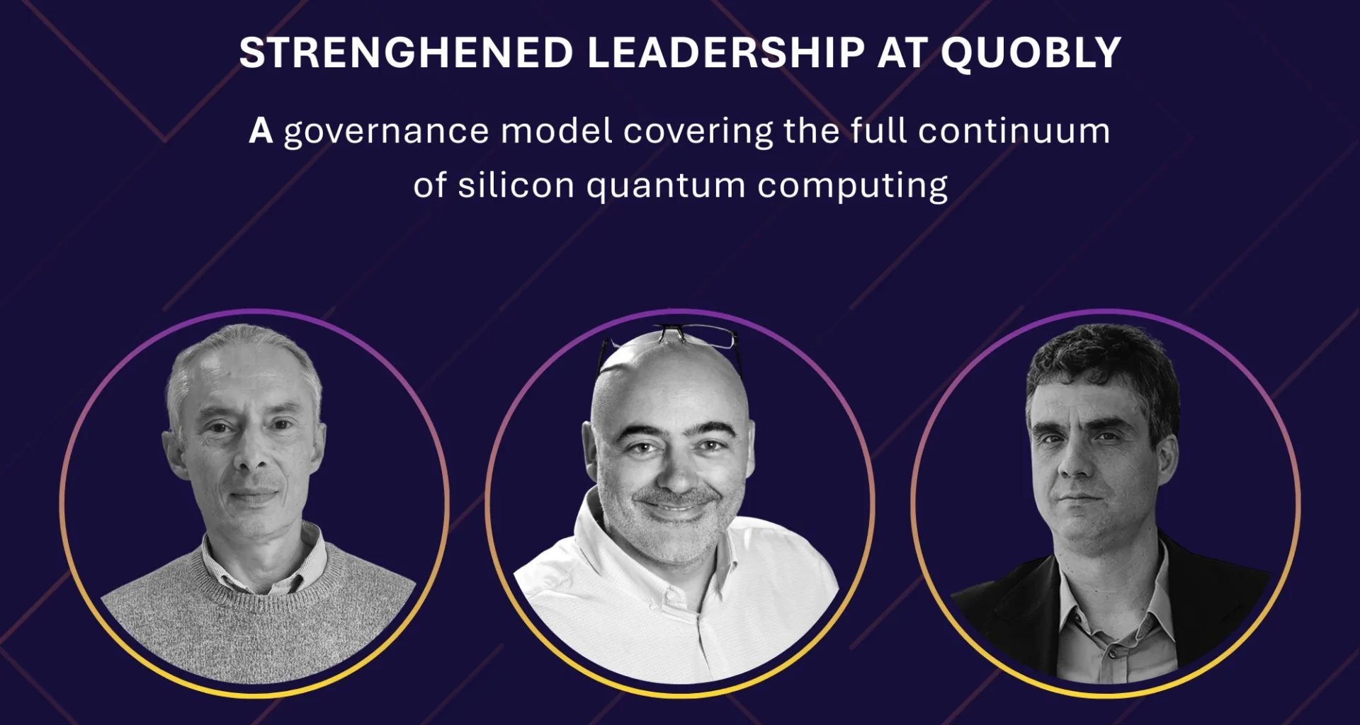 Quobly reinforces its leadership with a holistic governance model for silicon quantum computing
