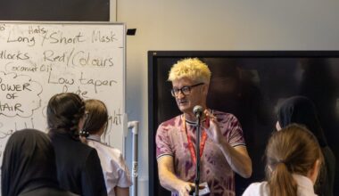 Solihull students enjoy poetry workshop with legend Spoz