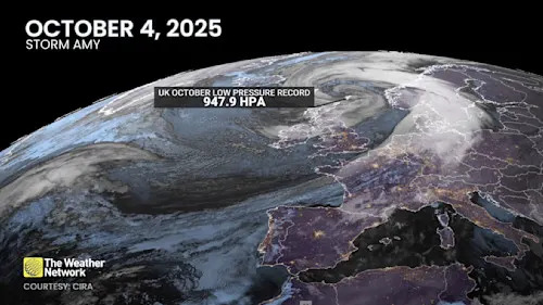 Storm Amy October 4 2025